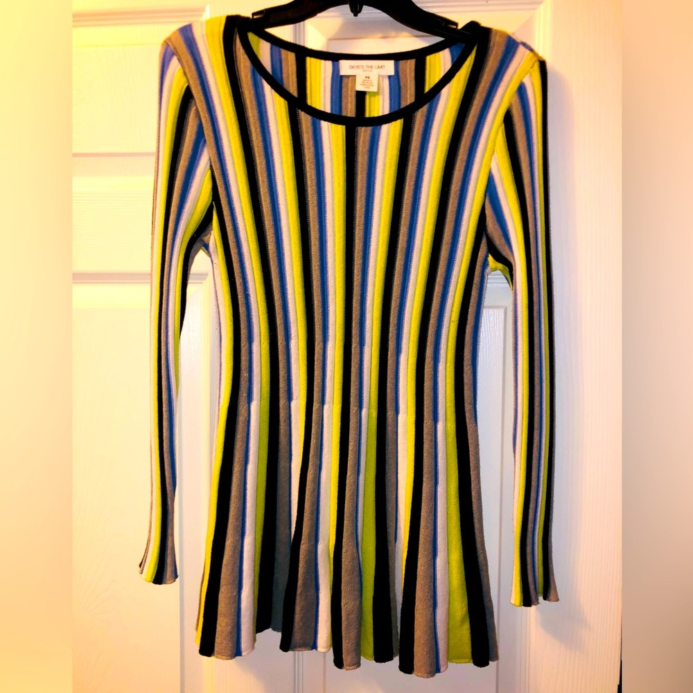 Skye’s The Limit Scoop Neck Swing Waist Sweater